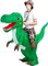 GOOSH Inflatable Dinosaur Halloween Costume Riding T Rex Air for Kids and Adults